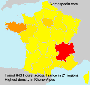 Surname Fourel in France Surname Fourel in France