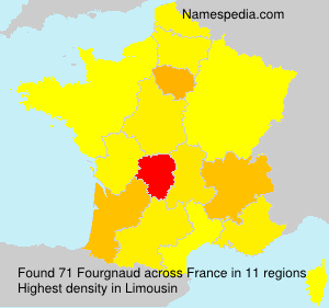 Surname Fourgnaud in France Surname Fourgnaud in France