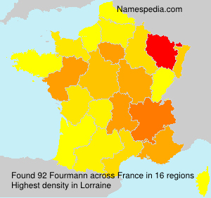 Surname Fourmann in France Surname Fourmann in France