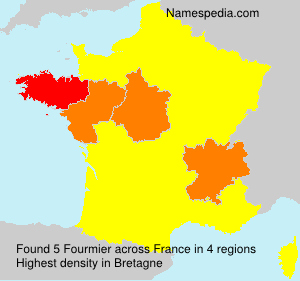 Surname Fourmier in France Surname Fourmier in France