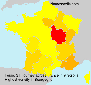 Surname Fourney in France Surname Fourney in France