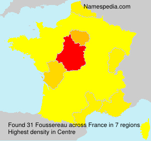 Surname Foussereau in France Surname Foussereau in France