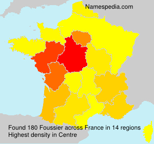 Surname Foussier in France Surname Foussier in France