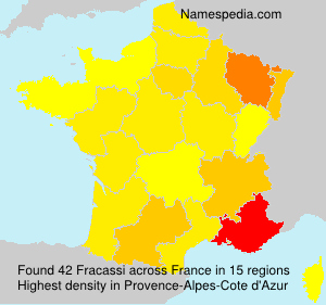 Surname Fracassi in France Surname Fracassi in France
