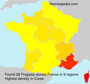 Surname Fragassi in France Surname Fragassi in France