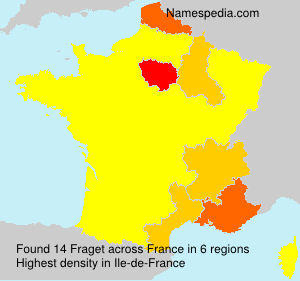 Surname Fraget in France Surname Fraget in France
