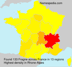 Surname Fragne in France Surname Fragne in France