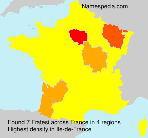 Surname Fratesi in France Surname Fratesi in France