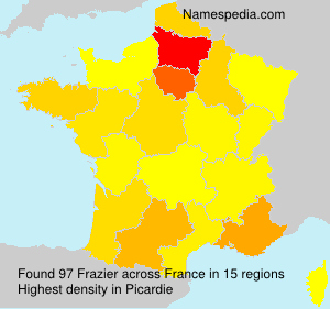 Surname Frazier in France Surname Frazier in France