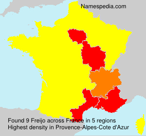 Surname Freijo in France Surname Freijo in France