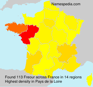 Surname Freour in France Surname Freour in France