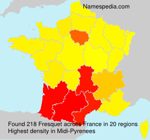 Surname Fresquet in France Surname Fresquet in France