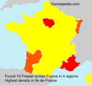 Surname Fressel in France Surname Fressel in France