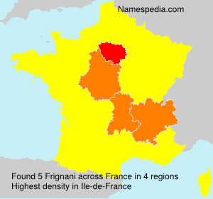 Surname Frignani in France Surname Frignani in France