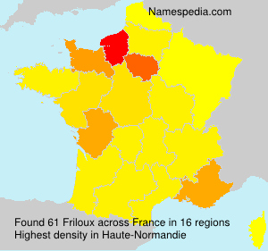 Surname Friloux in France Surname Friloux in France