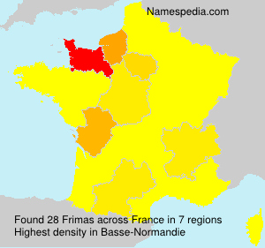 Surname Frimas in France Surname Frimas in France