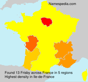 Surname Frisby in France Surname Frisby in France