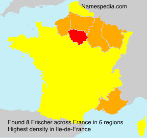 Surname Frischer in France Surname Frischer in France