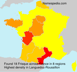 Surname Frisque in France Surname Frisque in France