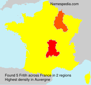 Surname Fritih in France Surname Fritih in France
