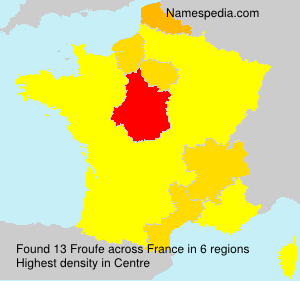 Surname Froufe in France Surname Froufe in France