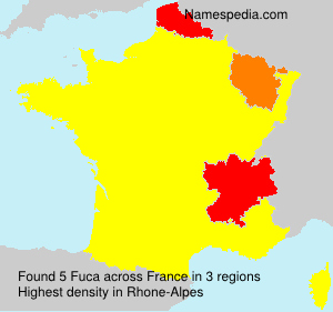 Surname Fuca in France Surname Fuca in France