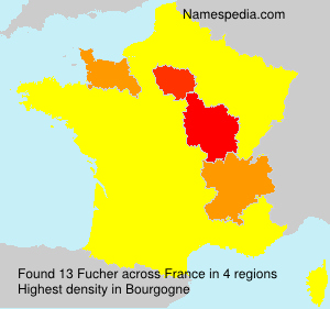 Surname Fucher in France Surname Fucher in France