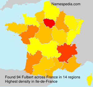 Surname Fulbert in France Surname Fulbert in France