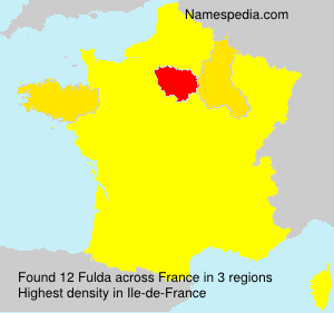 Surname Fulda in France Surname Fulda in France