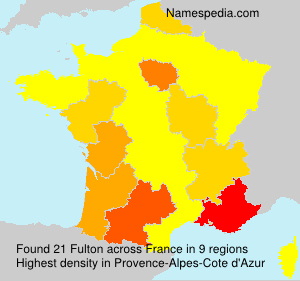 Surname Fulton in France Surname Fulton in France
