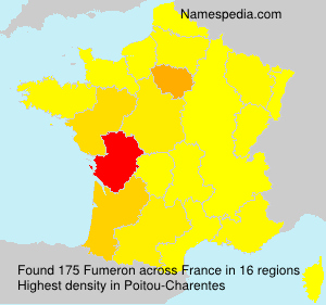 Surname Fumeron in France Surname Fumeron in France
