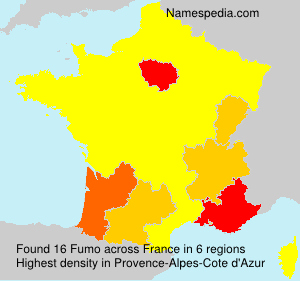 Surname Fumo in France Surname Fumo in France