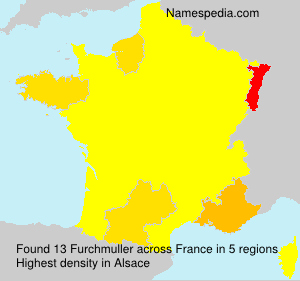 Surname Furchmuller in France Surname Furchmuller in France