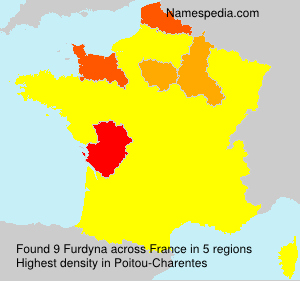 Surname Furdyna in France Surname Furdyna in France