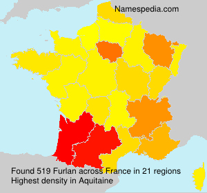 Surname Furlan in France Surname Furlan in France