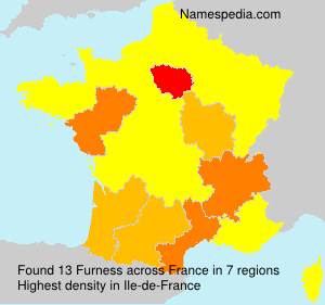 Surname Furness in France Surname Furness in France