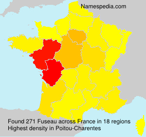 Surname Fuseau in France Surname Fuseau in France