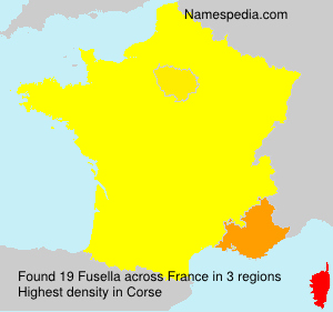 Surname Fusella in France Surname Fusella in France
