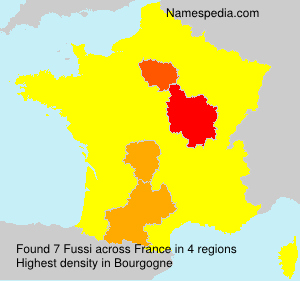 Surname Fussi in France Surname Fussi in France