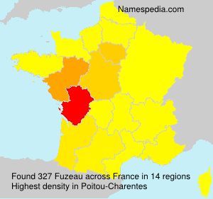 Surname Fuzeau in France Surname Fuzeau in France