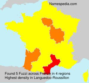 Surname Fuzzi in France Surname Fuzzi in France
