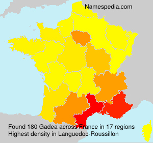 Surname Gadea in France Surname Gadea in France