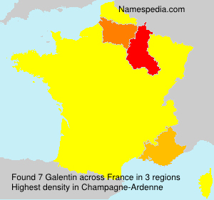Surname Galentin in France Surname Galentin in France