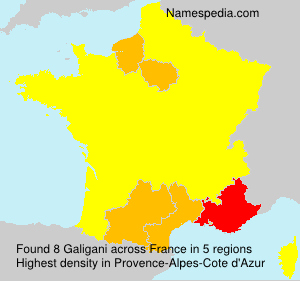 Surname Galigani in France Surname Galigani in France