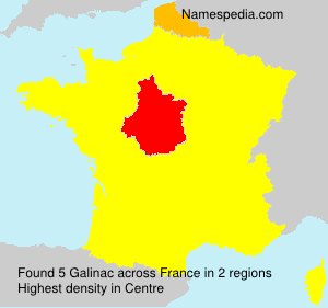 Surname Galinac in France Surname Galinac in France
