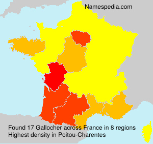 Surname Gallocher in France Surname Gallocher in France