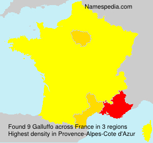 Surname Galluffo in France