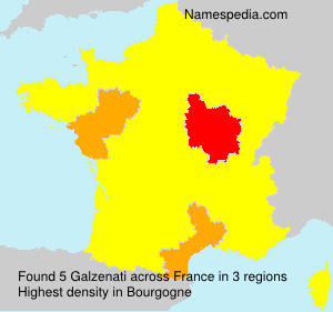 Surname Galzenati in France Surname Galzenati in France