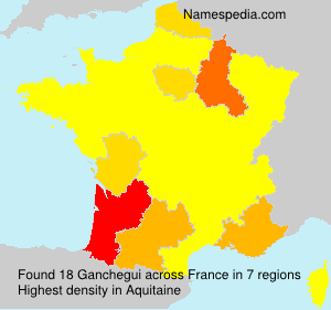 Surname Ganchegui in France Surname Ganchegui in France