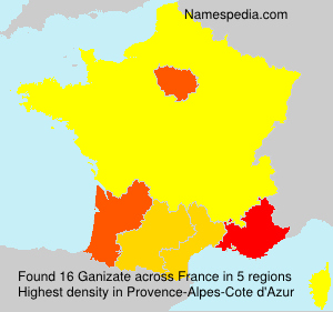Surname Ganizate in France Surname Ganizate in France